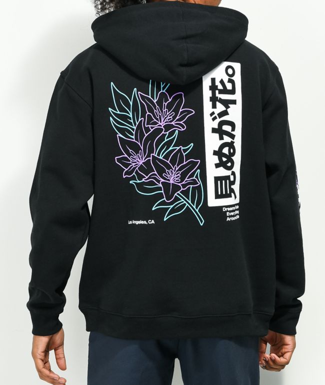D R E A M Not Seeing Is Flower Black Hoodie Zumiez