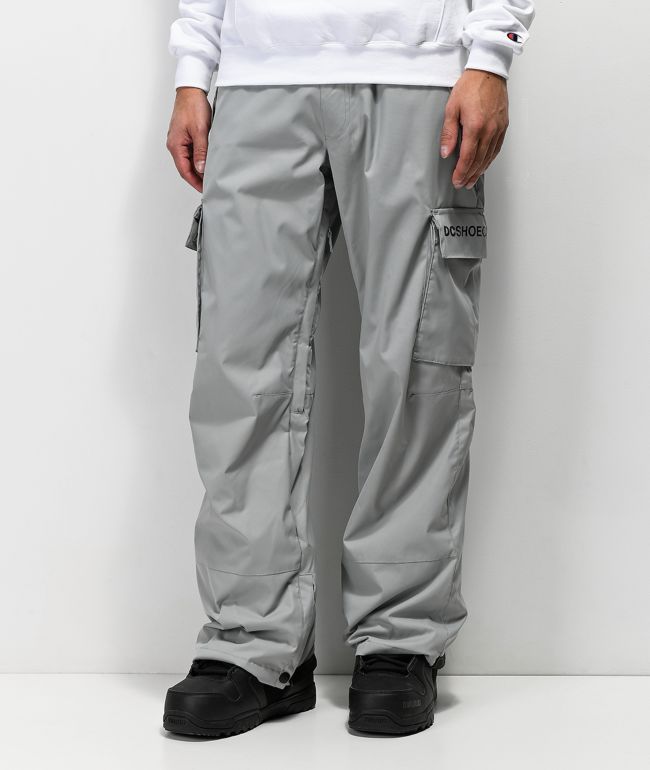 DC Banshee Grey 10K Snowboard Pants 