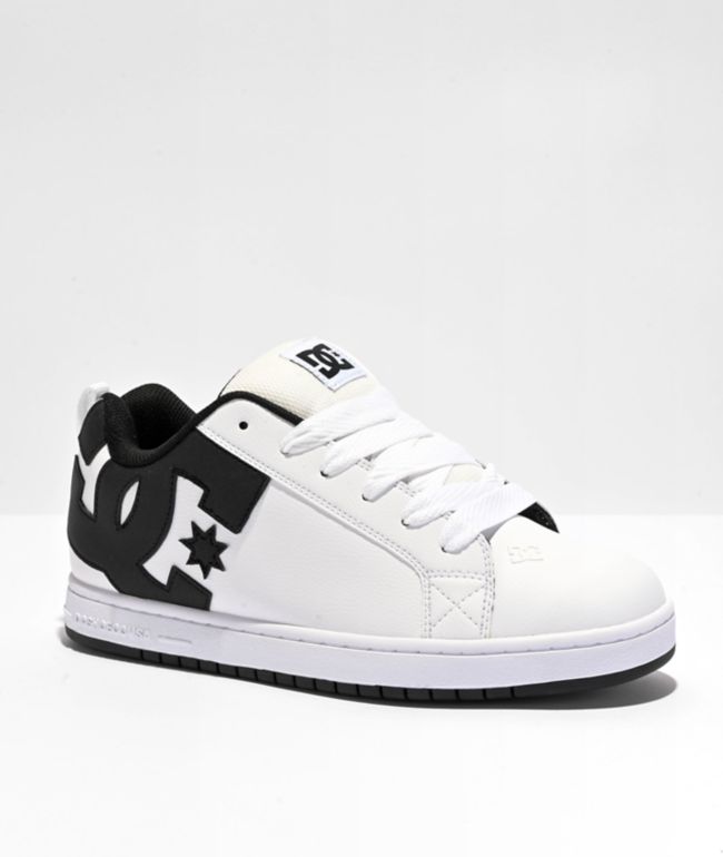 DC Court Graffik Black Camo Skate Shoes