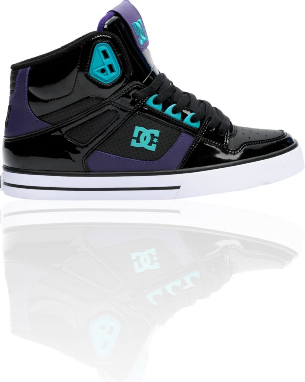 purple dc shoes