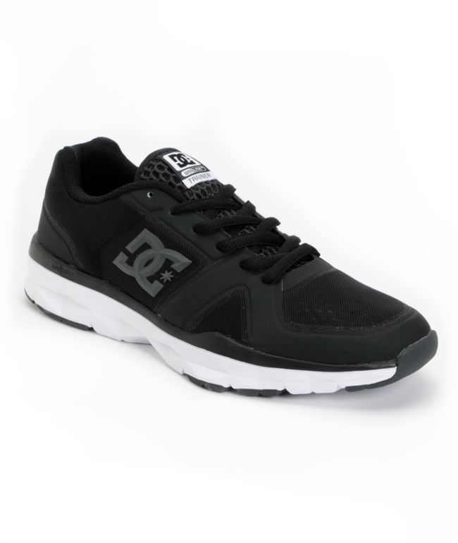DC Unilite Trainer Black \u0026 Grey Shoes 