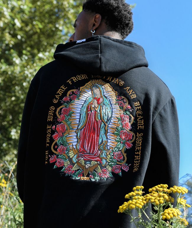 DGK Guadalupe Embroidered Black Hoodie