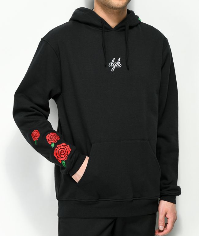 Dgk rose hoodie clearance