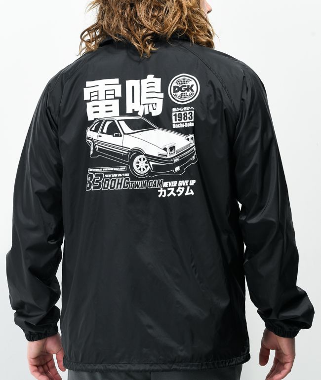 DGK Tuner Black Coaches Jacket