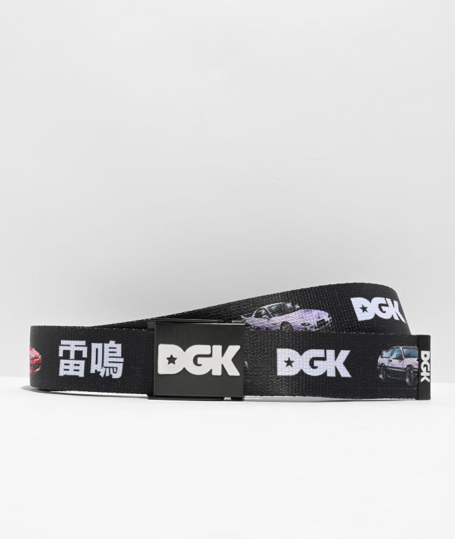 DGK Tuner Scout Black Web Belt