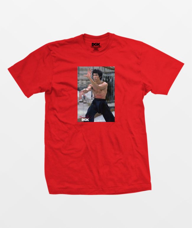 DGK x Bruce Lee Echo Red T-Shirt