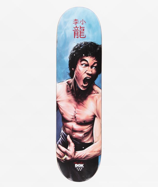 DGK x Bruce Lee No Way As Way 8.1" Skateboard Deck