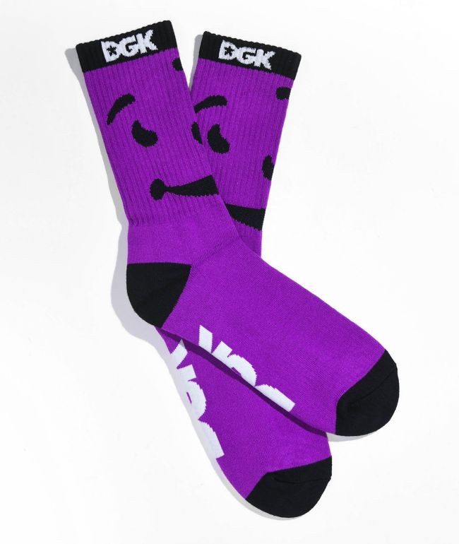 DGK x Kool-Aid Thirst Purple Crew Socks