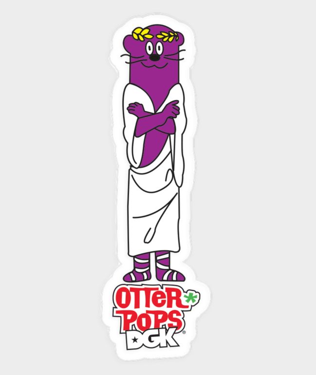 DGK x Otter Pops A.T.G. Sticker