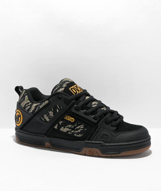 DVS Comanche Black & Jungle Camo Skate Shoes