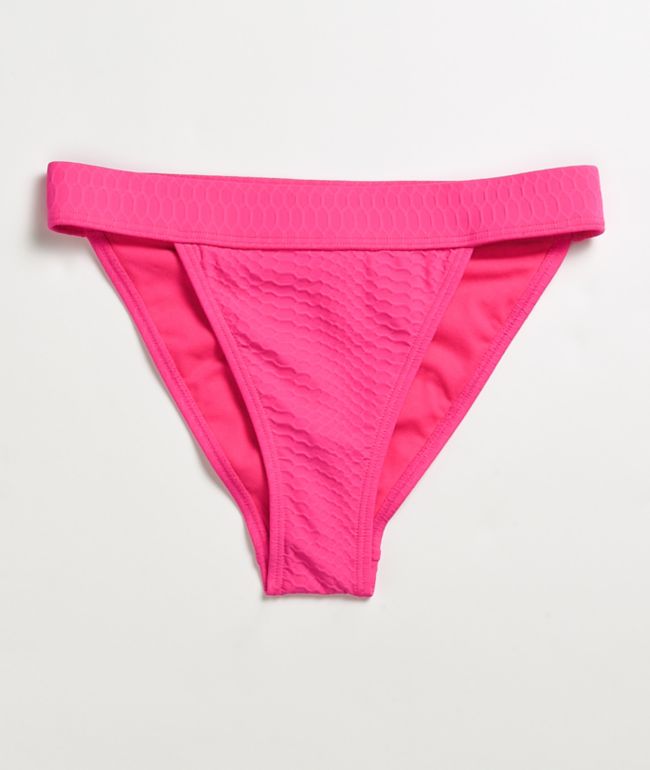 pink cheeky bikini bottoms