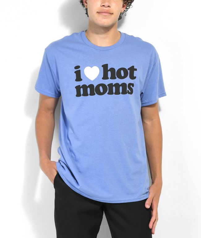 Danny Duncan I Heart Hot Moms Lavender T-Shirt