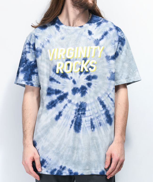 Danny Duncan Virginity Rocks Blue Tie Dye T Shirt Zumiez
