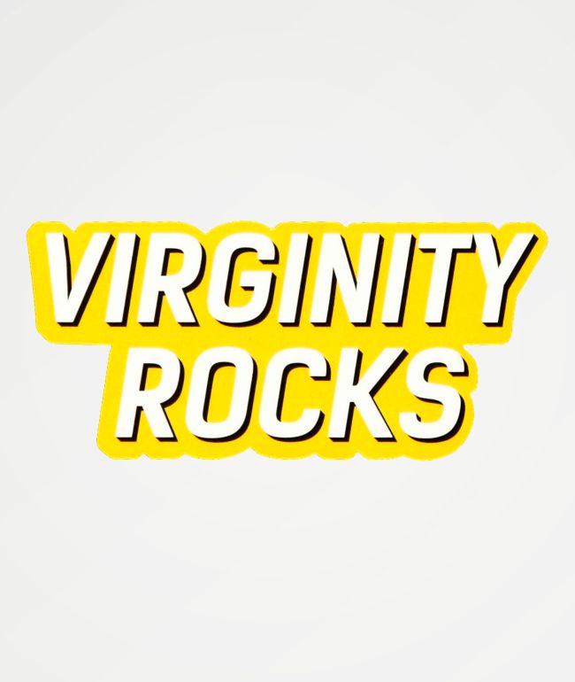 Danny Duncan Virginity Rocks Yellow Sticker Zumiez