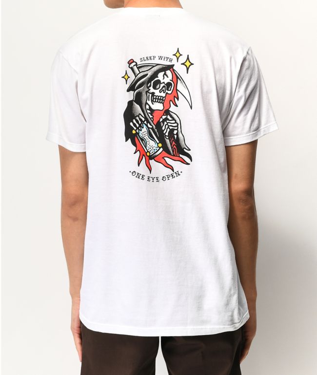 Dark Seas Sleep White T-Shirt
