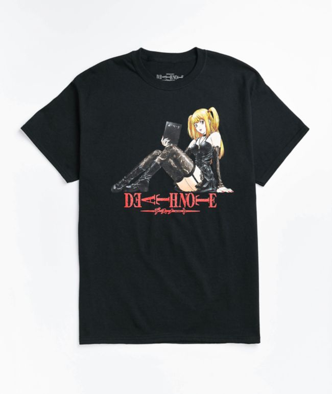 Death Note Misa Book Black T-Shirt