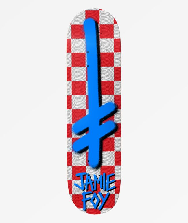 Deathwish Foy Gang Logo Check 8 5 Skateboard Deck Zumiez