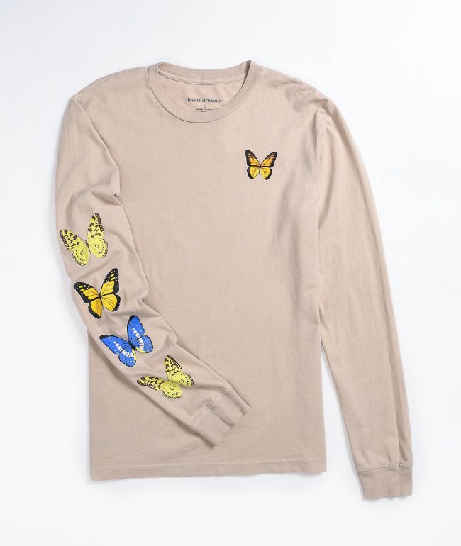 Desert Dreamer Butterfly Sleeves Tan 