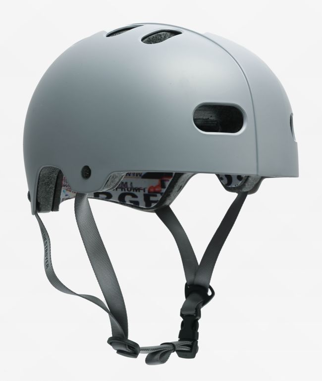 Destroyer DH1 Certified Grey Skateboard Helmet