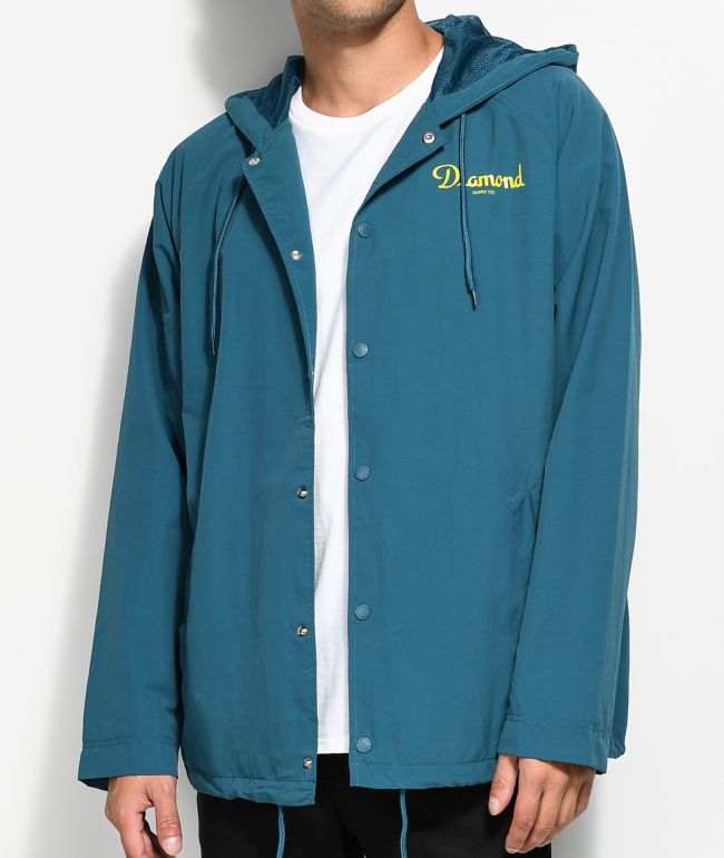diamond supply co coach jacket