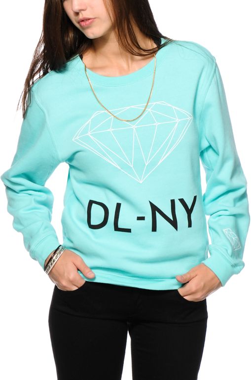 Download Diamond Supply Co. DL-NY Crew Neck Sweatshirt | Zumiez