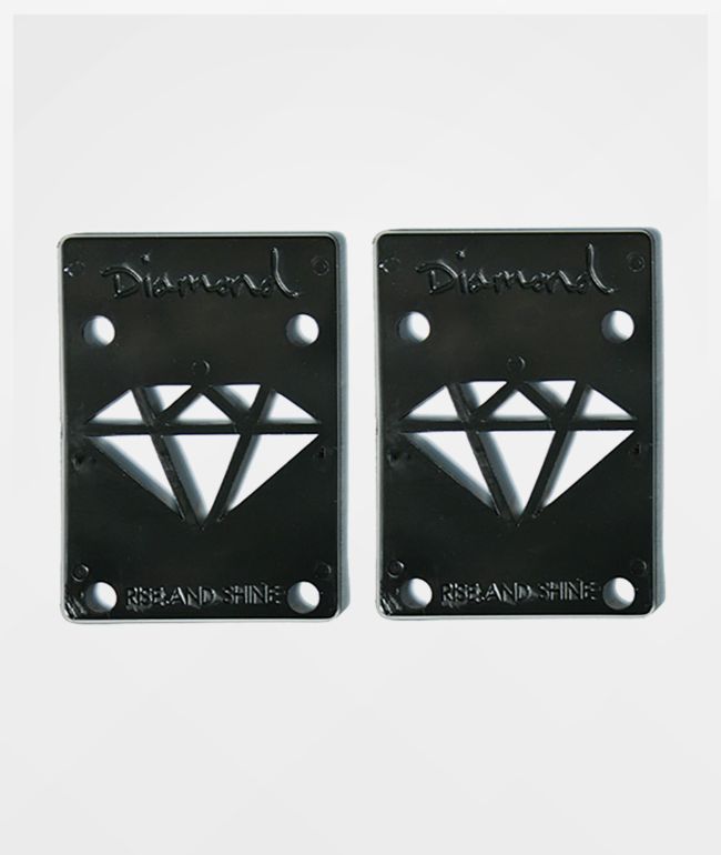 Diamond Supply Co. Rise & Shine Black Riser Pads