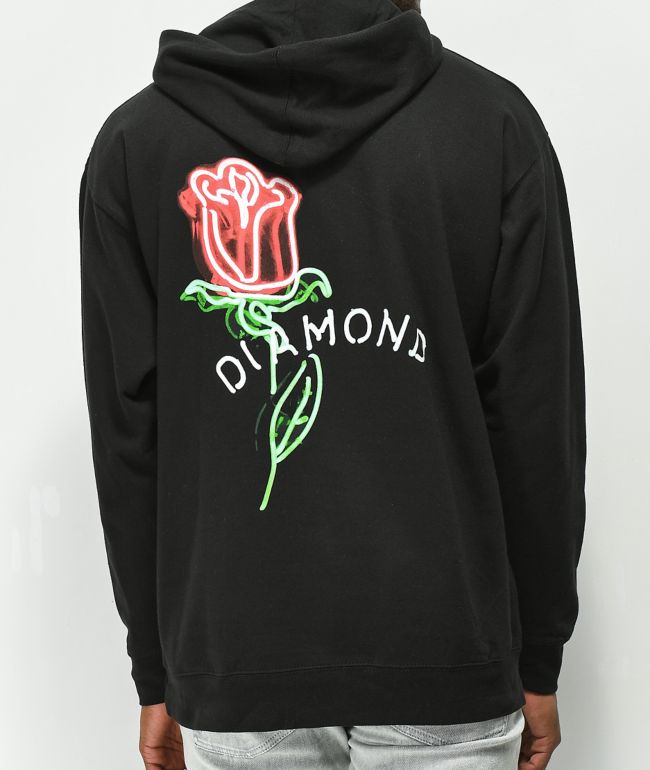 diamond rose hoodie