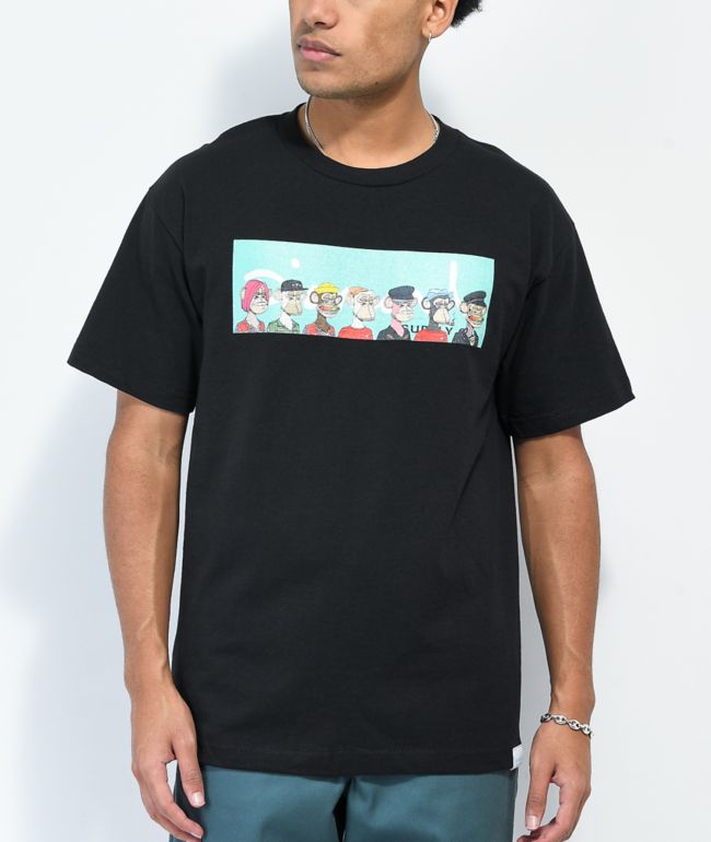 Diamond Supply Co. x Ape All Gang Black T-Shirt