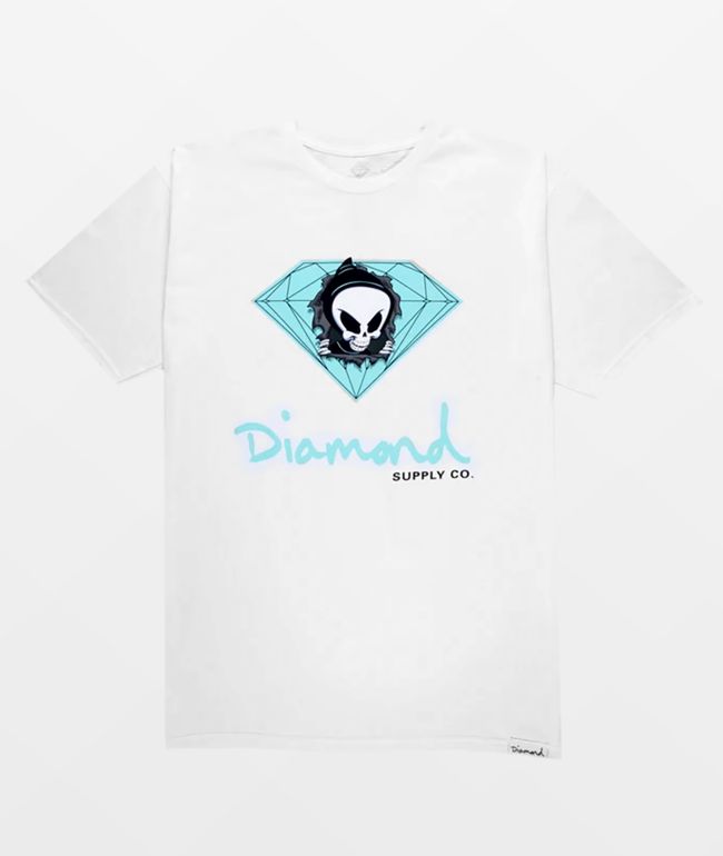 Diamond Supply Co. x Blind Reaper White T-Shirt