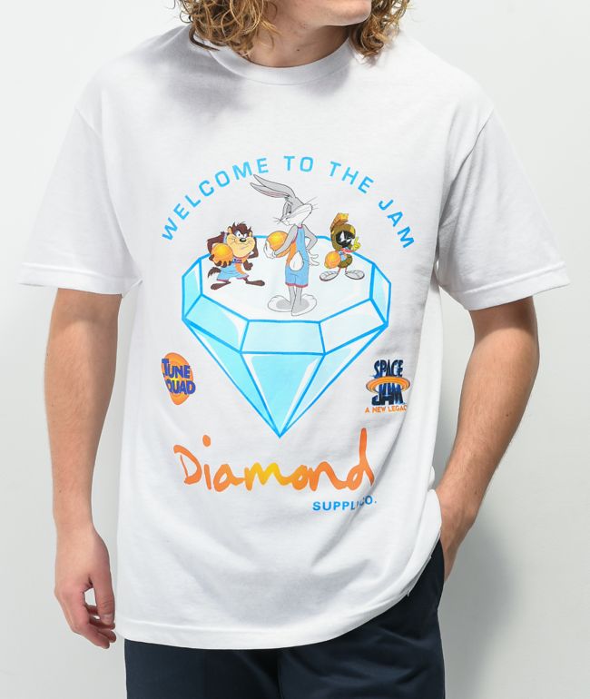 Philadelphia 76ers Diamond Supply Co. Space Jam Collab T-Shirt – Royal
