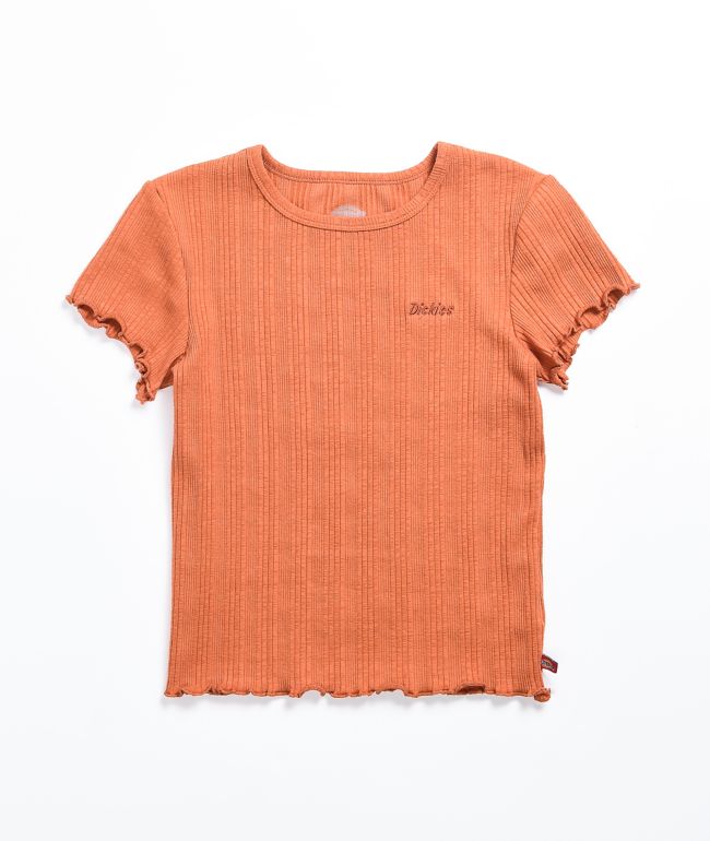 Dickies Auburn Ribbed Baby T-Shirt