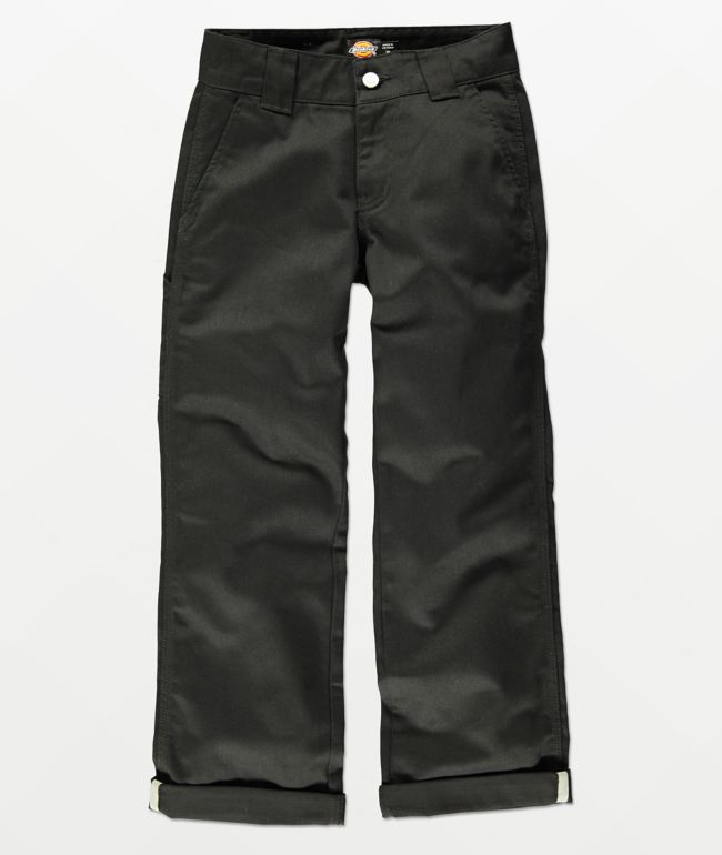 black utility pants