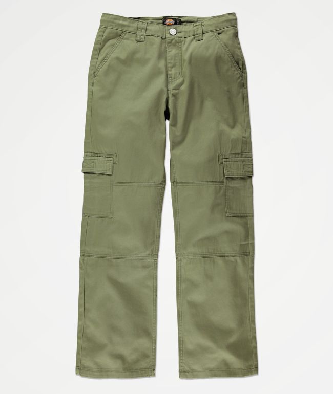 kids green cargo pants