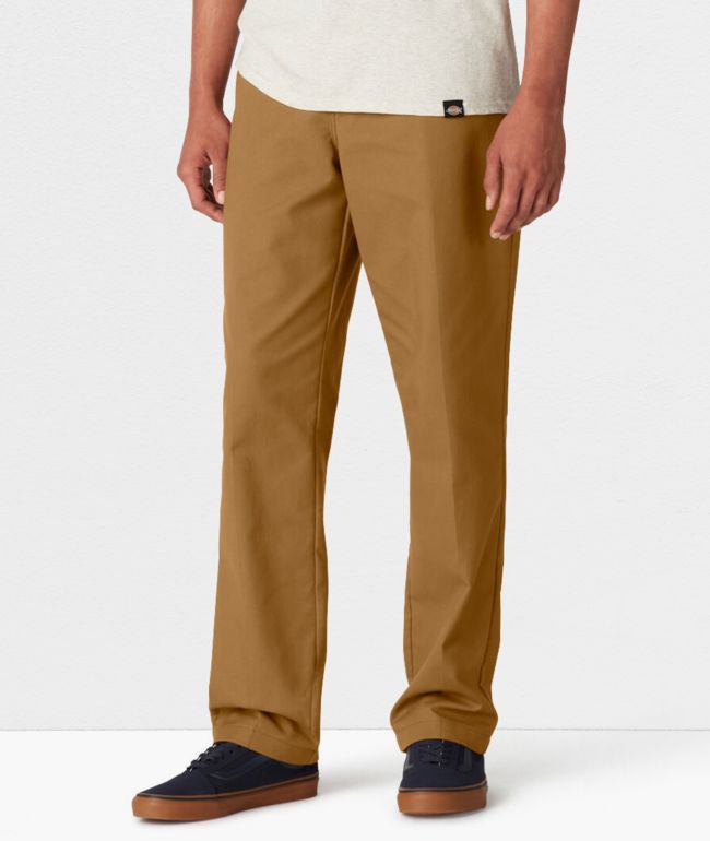 Dickies Loose Light Brown Twill Skate Pants