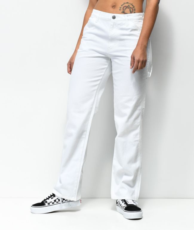 dickies white jeans