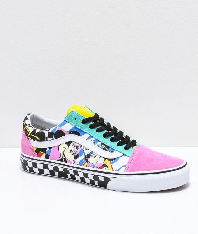 disney mickey mouse vans shoes