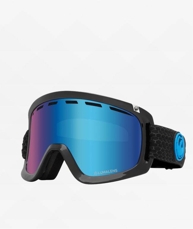 Dragon D1 OTG Split Blue Ion Snowboard Goggles