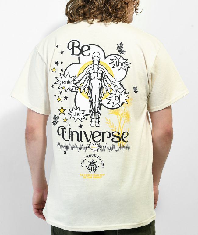 Dravus Center Of The Universe Natural T-Shirt