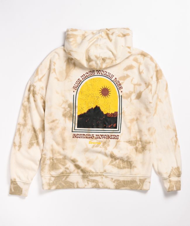 neutral tie dye sweatshirt