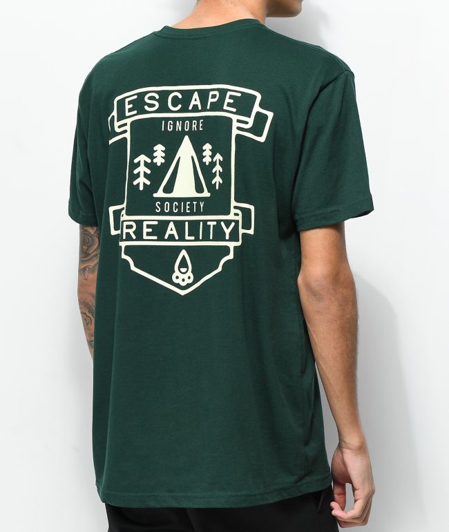 Dravus Escape Reality camiseta verde 