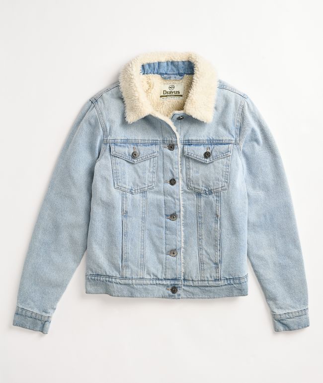 drago warm denim jacket