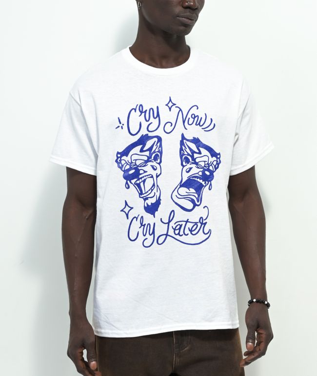Dreamboy Cry Now White T-Shirt