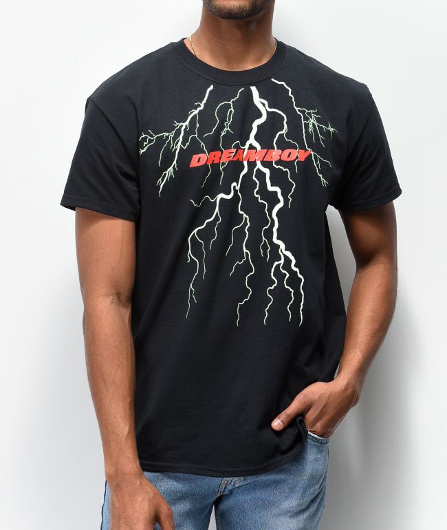 Dreamboy Lightning Black T-Shirt | Zumiez