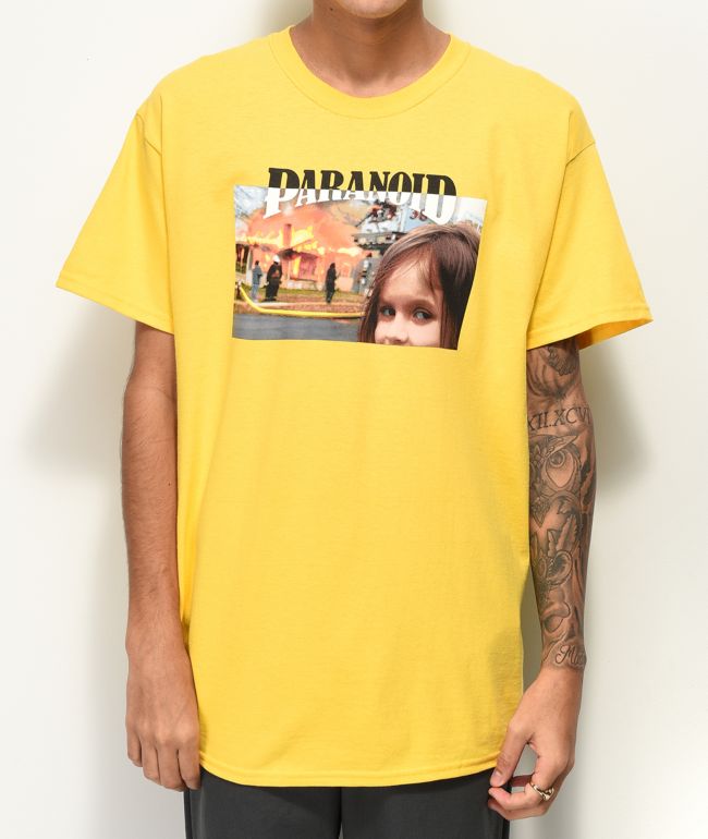Dreamboy Meme Girl Yellow T Shirt Zumiez