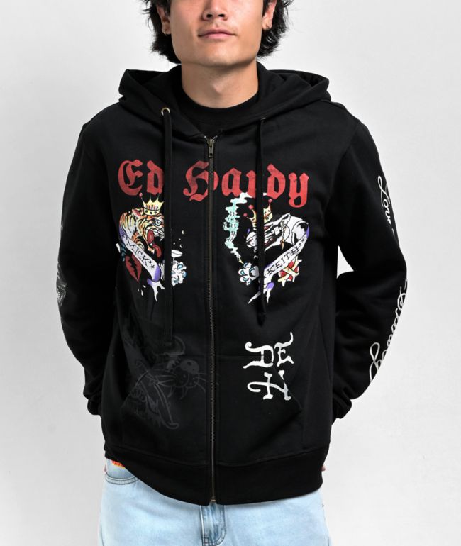 Las Mejores Ofertas En Sudaderas De Manga Ed Hardy Para Mujeres
