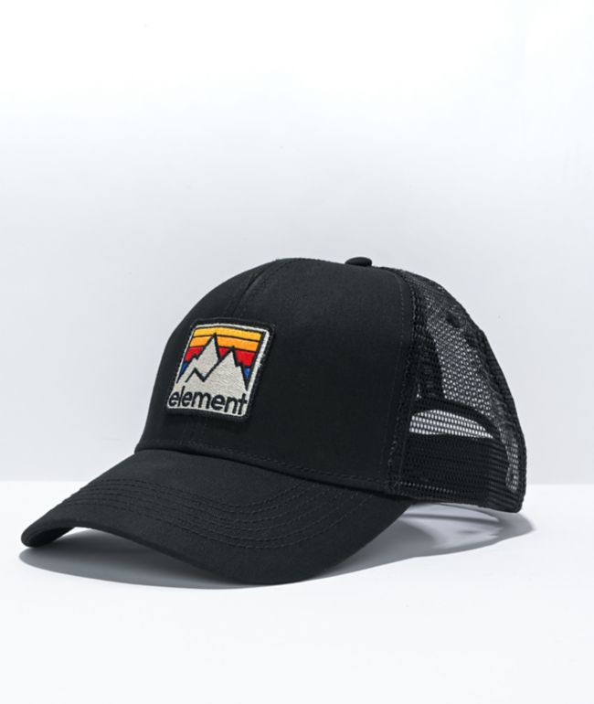 Element Joint Black Trucker Hat