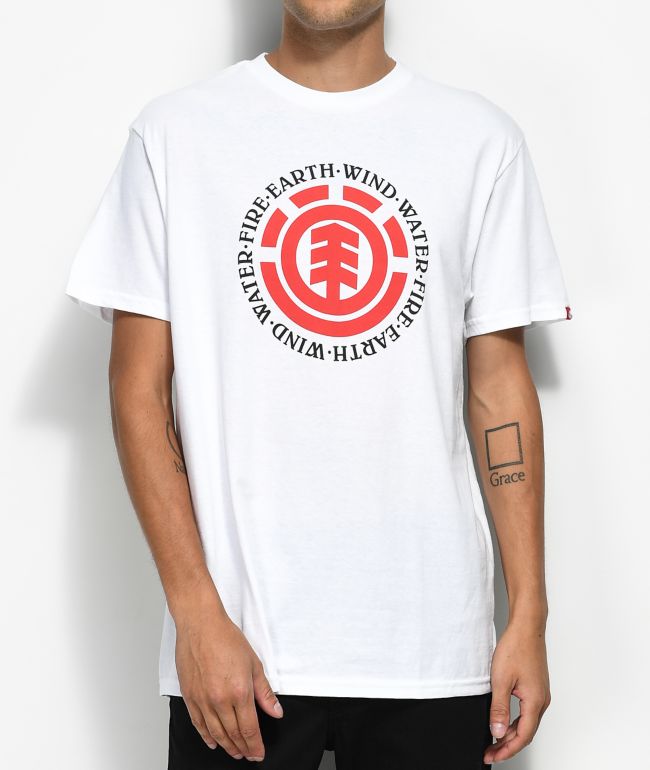 Element Seal camiseta blanca | Zumiez