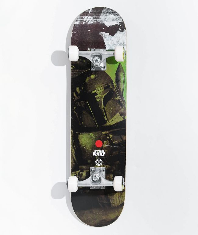 Element x Star Wars Boba Fett 7.75" Skateboard Complete