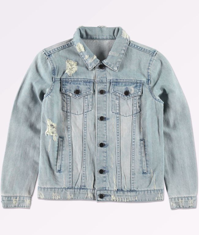light blue boys jacket