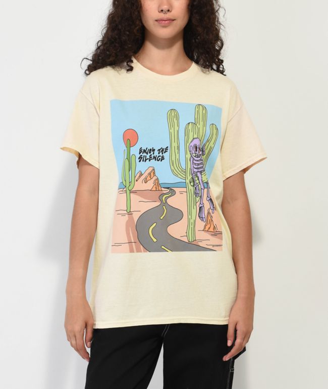 Emma Atterbury Silent Joy camiseta natural